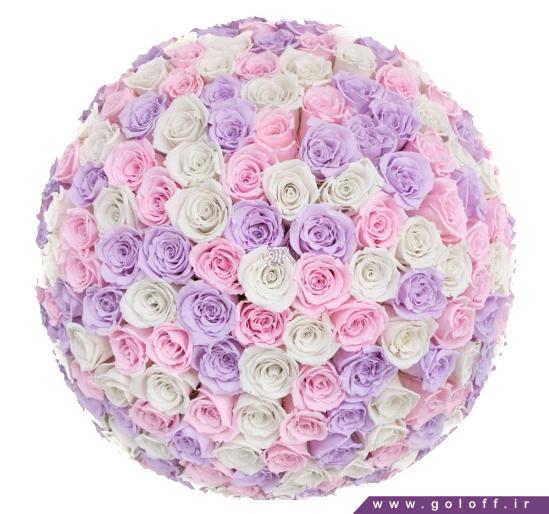 سفارش گل اینترنتی - جعبه گل ولنتاین راشل - Rashel | گل آف